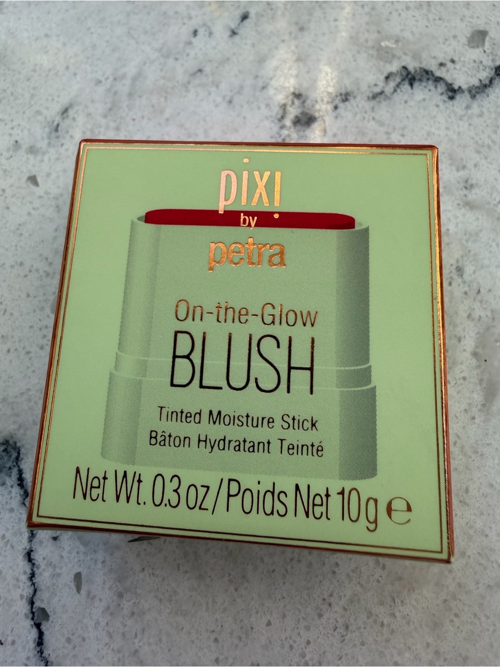 PIXI - PETRA - tinted moisture stick- “RUBY” color On-the-Glow Blush Stick -